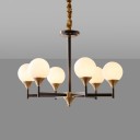 Loft Industry Modern - Finland Black Chandelier